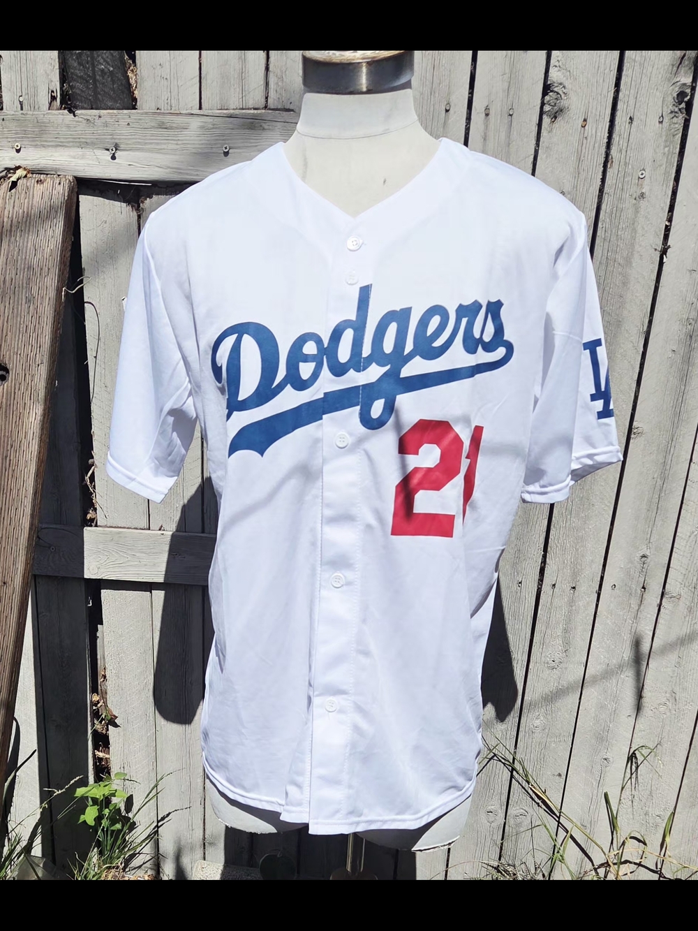 Los Angeles Dodgers Walker Buehler Jersey #21 STADIUM SIZE XL 2022